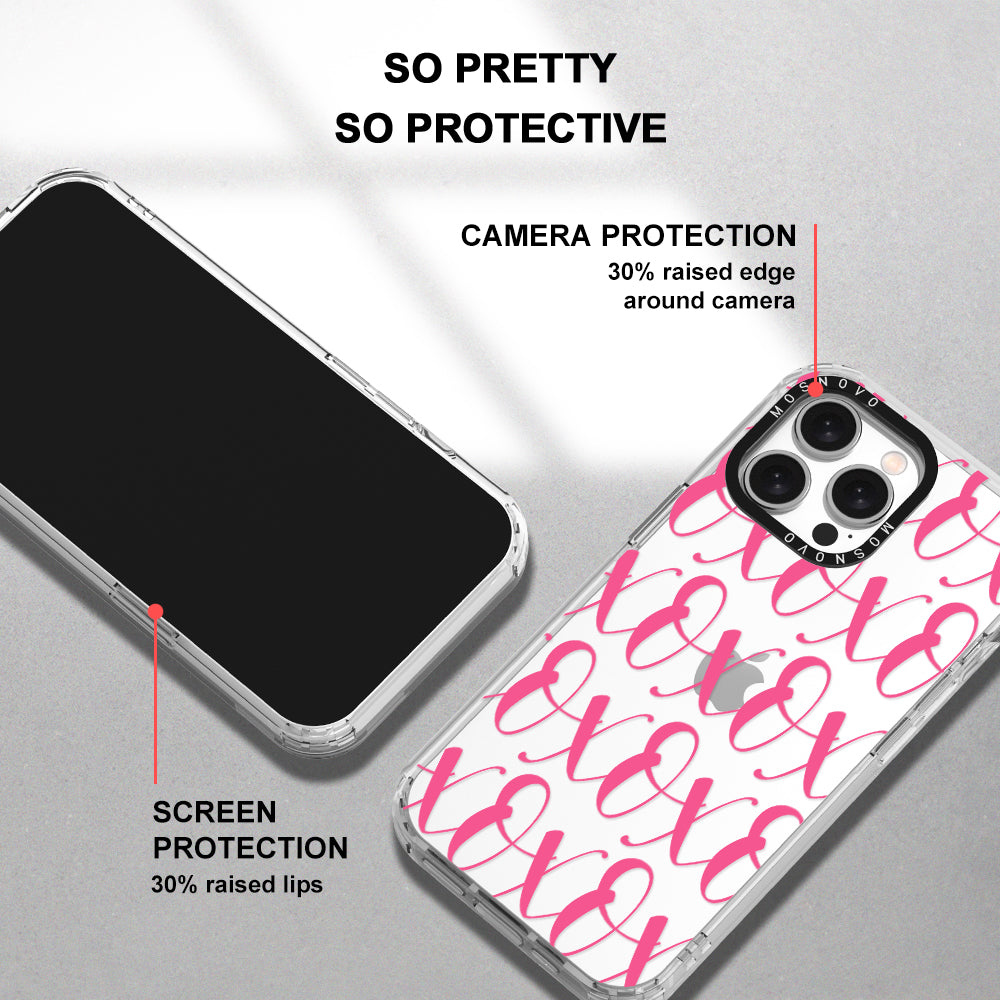 XOXO Phone Case - iPhone 15 Pro Max Case - MOSNOVO