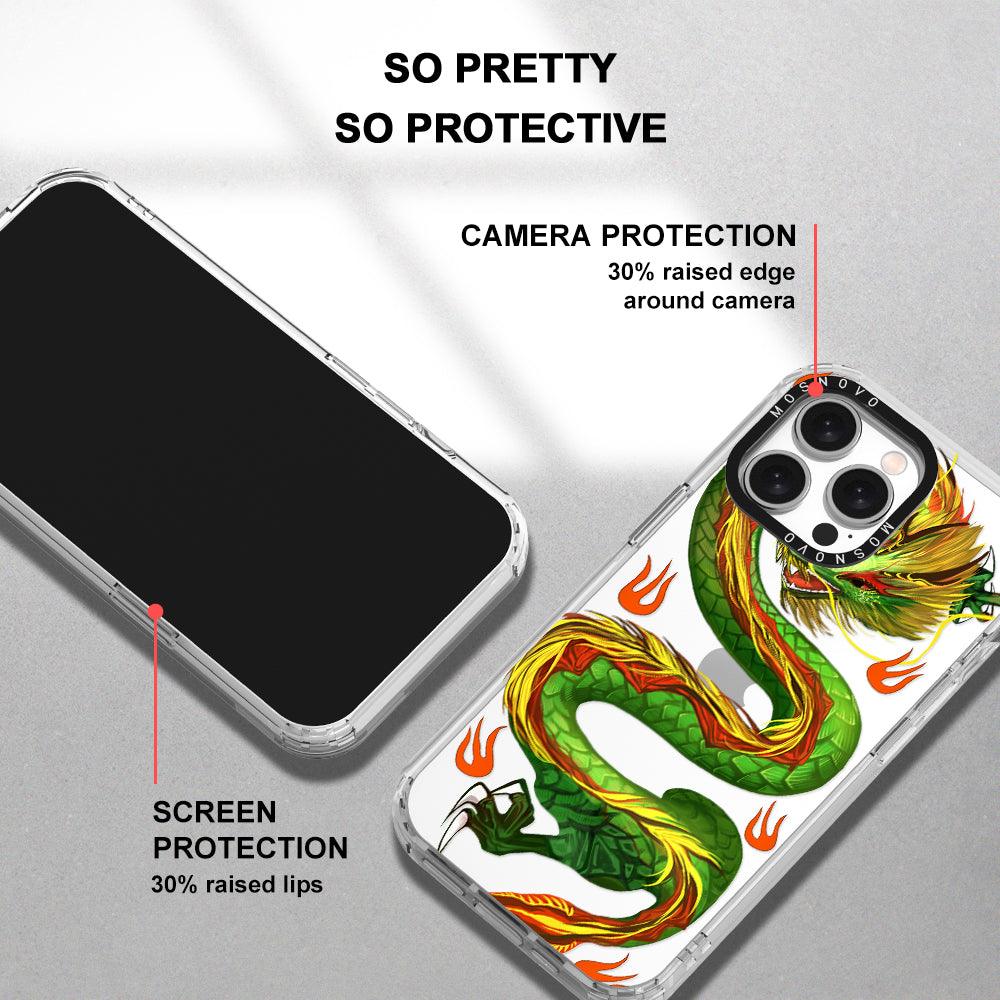 Dragon Phone Case - iPhone 15 Pro Max Case - MOSNOVO