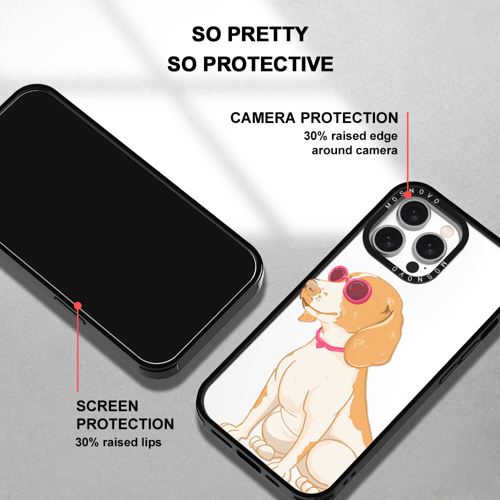 Cute Beagle Phone Case - iPhone 15 Pro Max Case - MOSNOVO