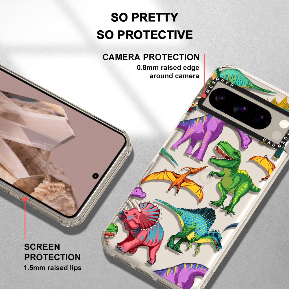 Dinosaur World Phone Case - Google Pixel 8 Pro Case - MOSNOVO