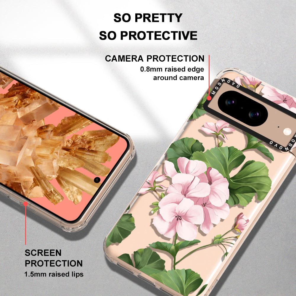 Geranium Phone Case - Google Pixel 8 Case