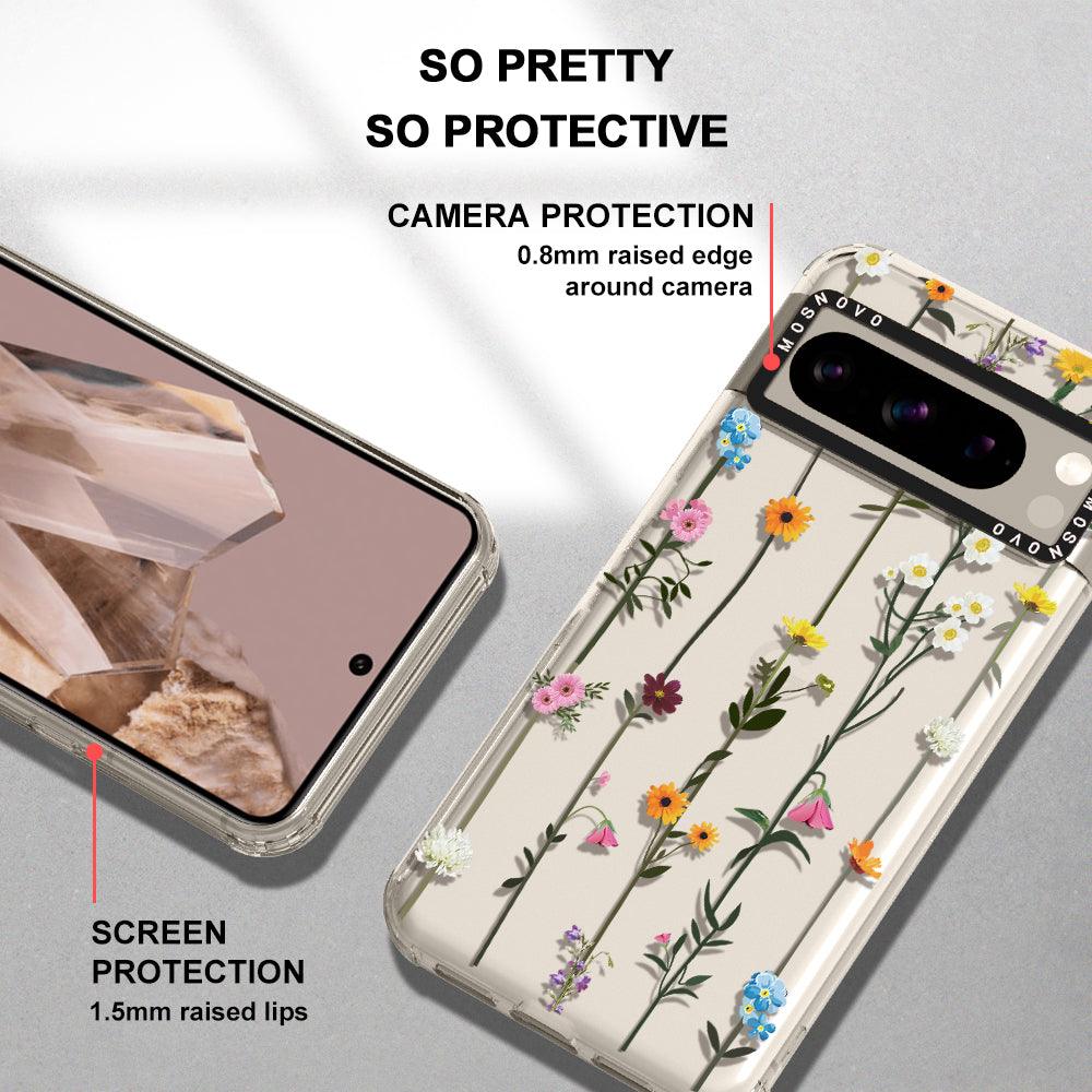 Wildflowers Phone Case - Google Pixel 8 Pro Case - MOSNOVO