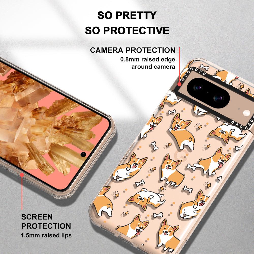 Cute Corgi Phone Case - Google Pixel 8 Case