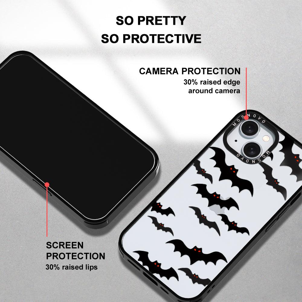 Evil Bat Phone Case - iPhone 15 Plus Case - MOSNOVO