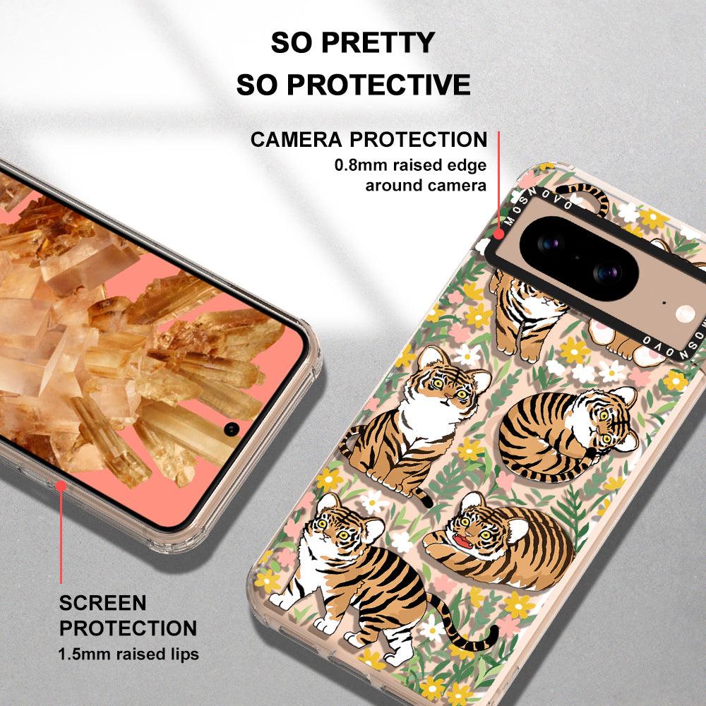 Cute Tiger Phone Case - Google Pixel 8 Case - MOSNOVO