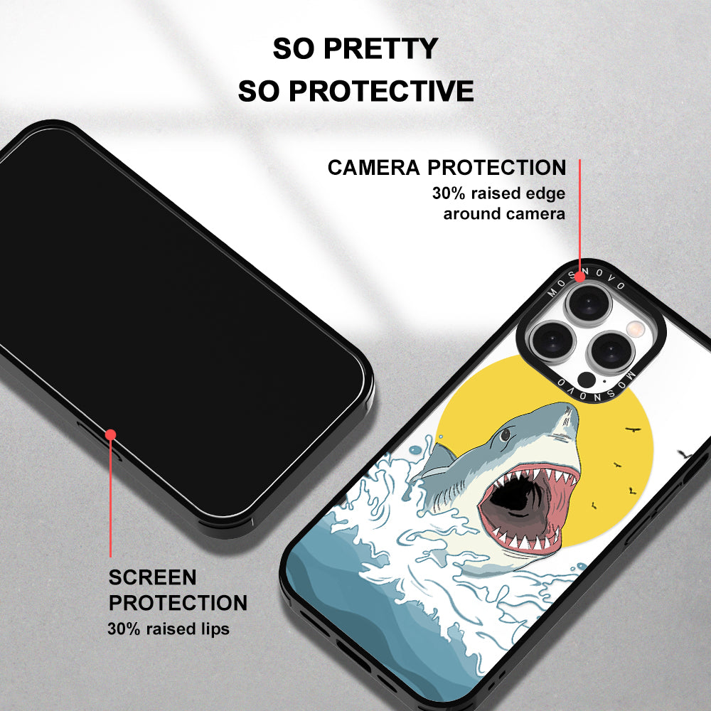 Shark Phone Case - iPhone 15 Pro Max Case - MOSNOVO