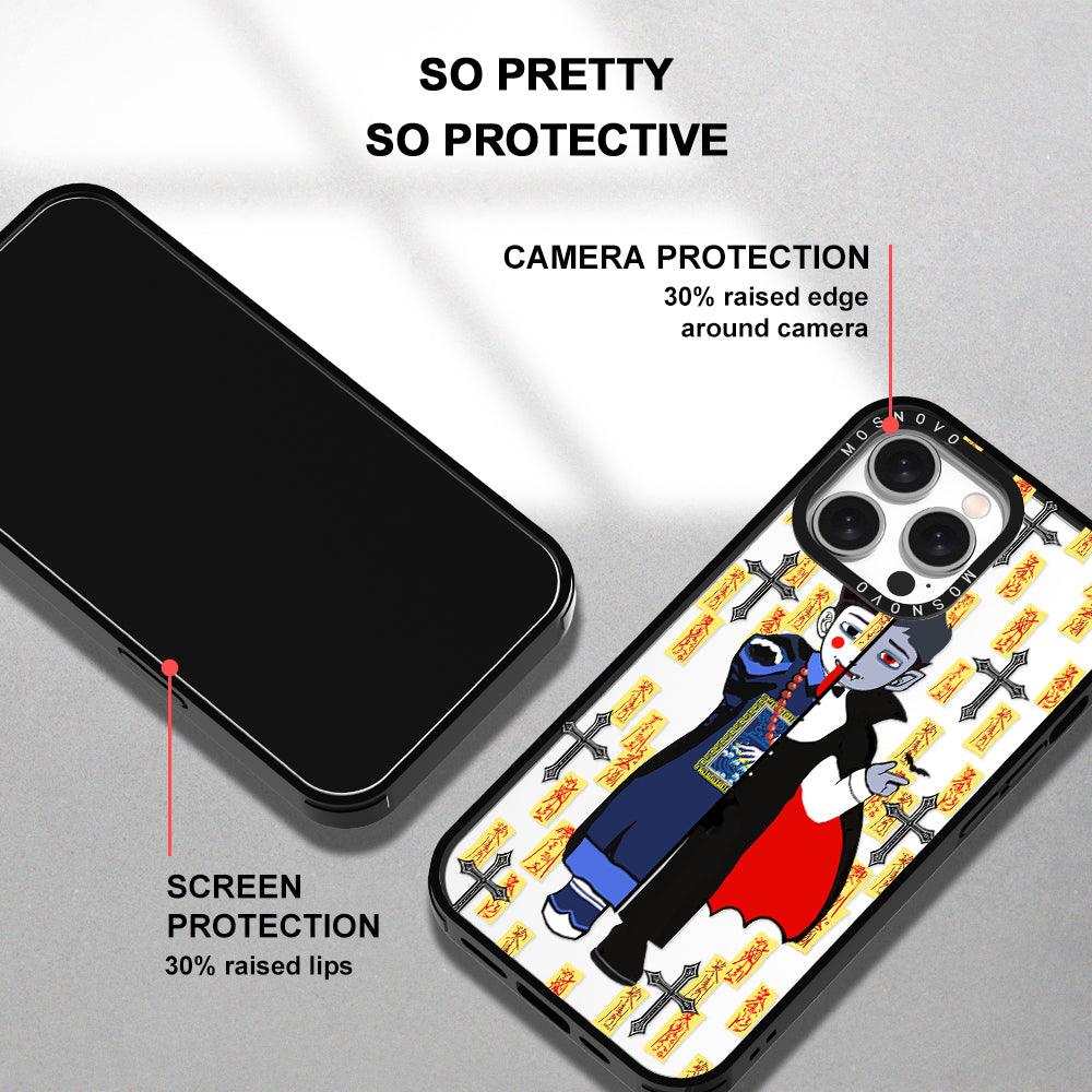 Vampire Vs Jiangshi Phone Case - iPhone 15 Pro Max Case - MOSNOVO