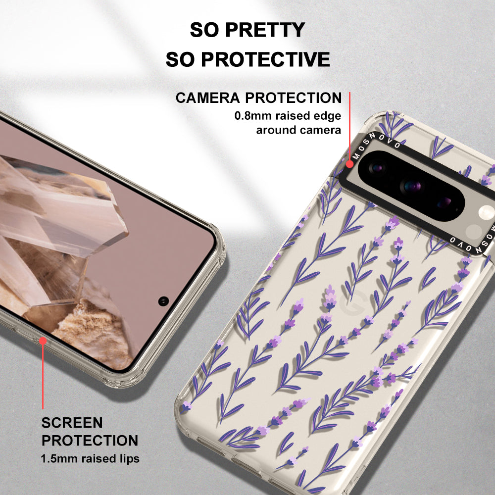 Lavenders Phone Case - Google Pixel 8 Pro Case - MOSNOVO