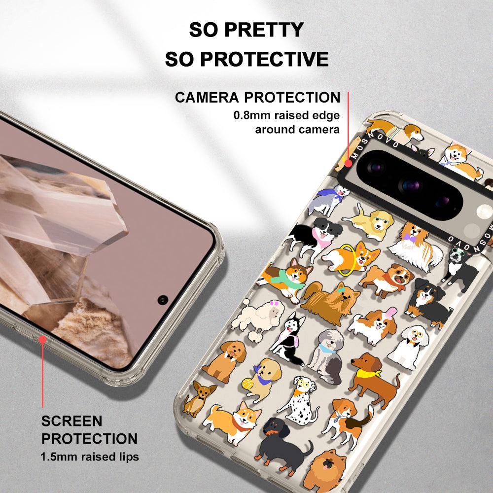 Cute Puppy Phone Case - Google Pixel 8 Pro Case