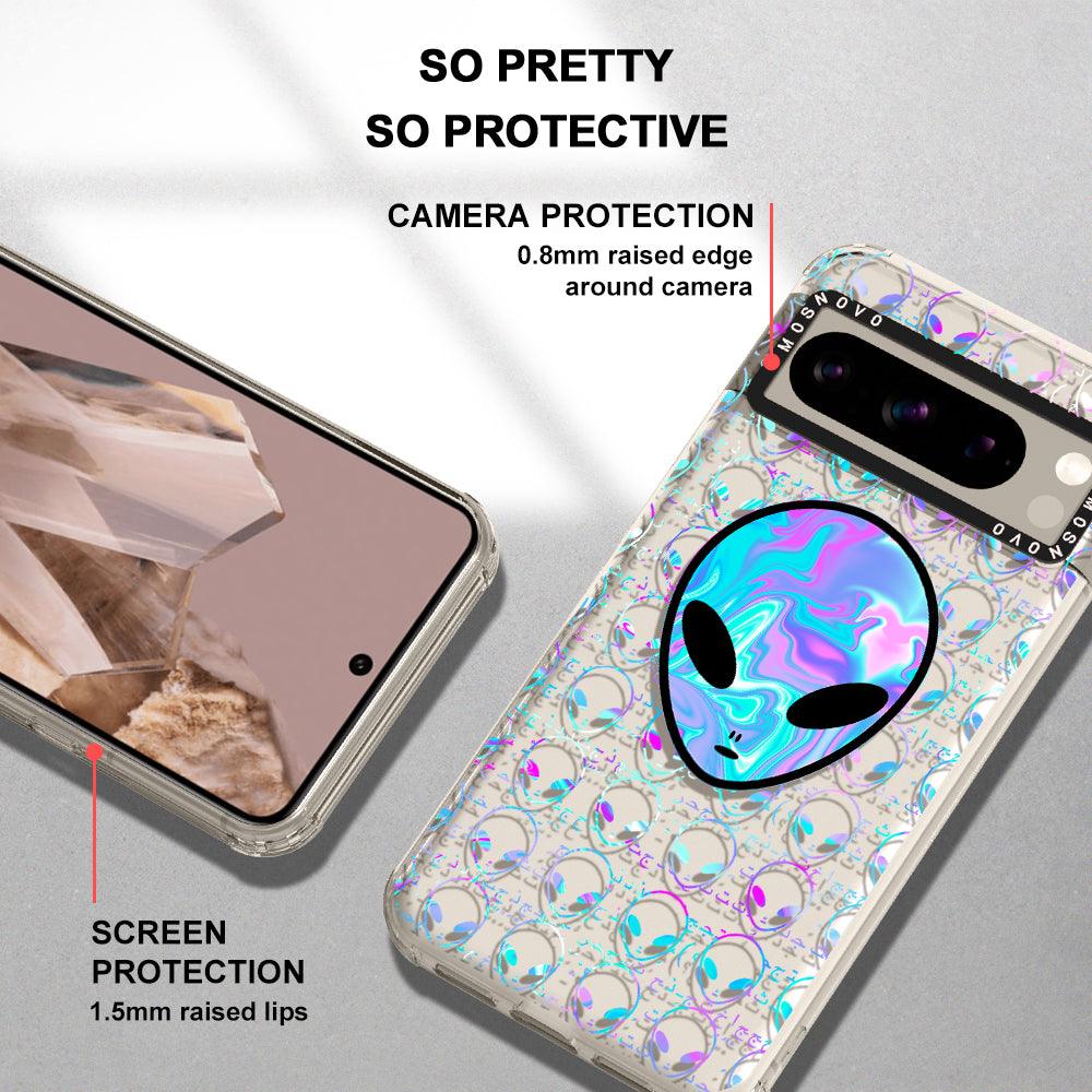 Space Alien Phone Case - Google Pixel 8 Pro Case - MOSNOVO