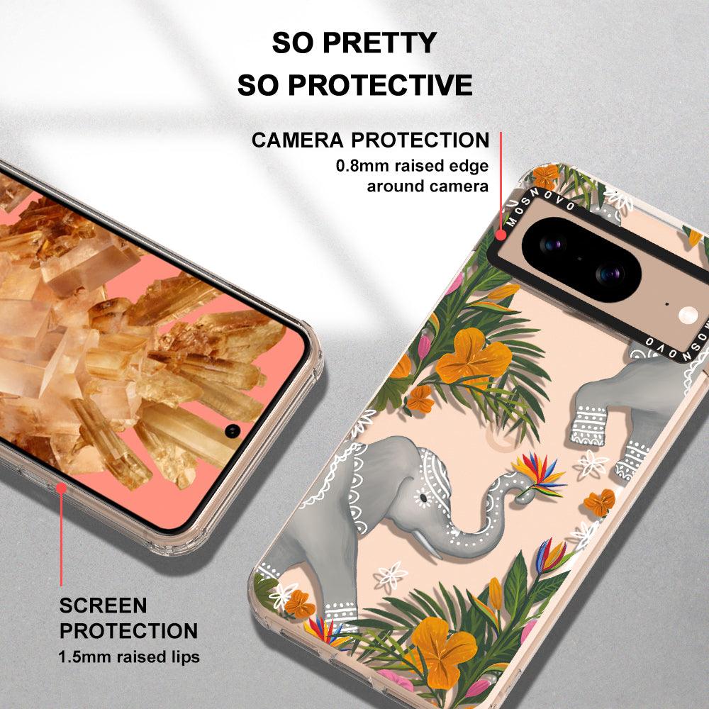 Elephant Phone Case - Google Pixel 8 Case - MOSNOVO