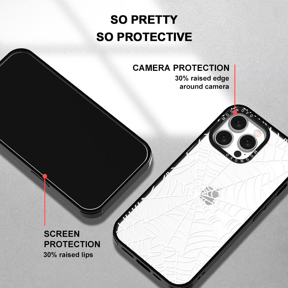 Spider Web Phone Case - iPhone 15 Pro Max Case - MOSNOVO