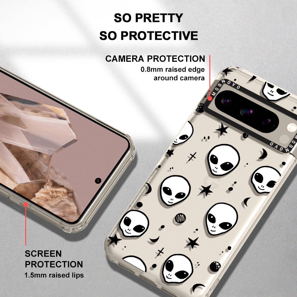 Cute Alien Phone Case - Google Pixel 8 Pro Case - MOSNOVO