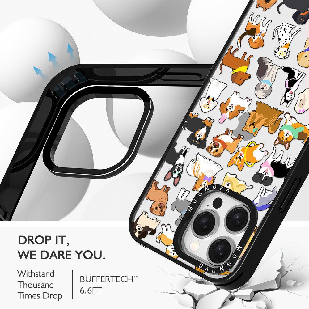 Cute Puppy Phone Case - iPhone 15 Pro Max Case - MOSNOVO