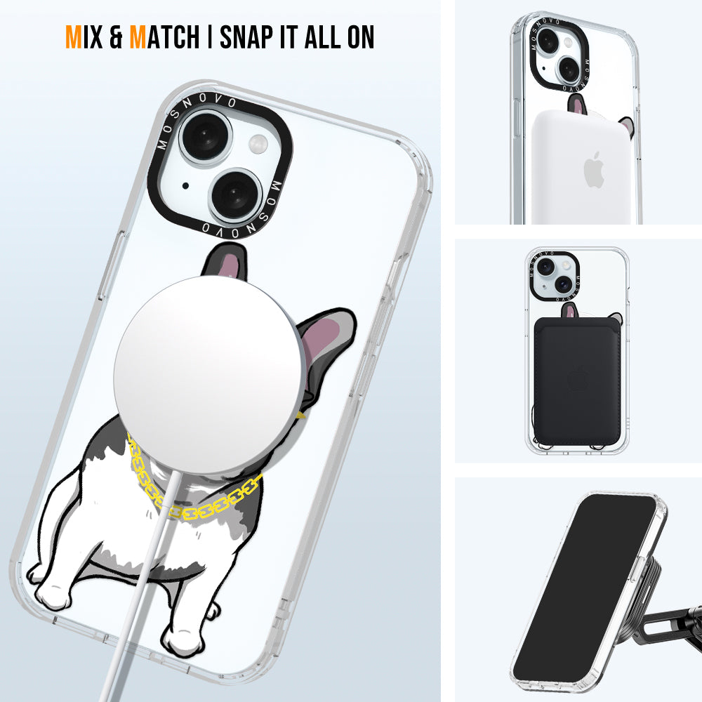 Cool French Bulldog Phone Case - iPhone 15 Case - MOSNOVO