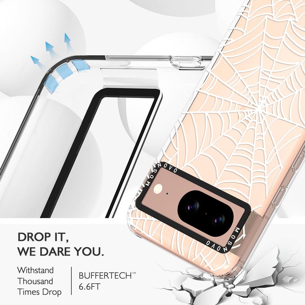 Spider Web Phone Case - Google Pixel 8 Case - MOSNOVO