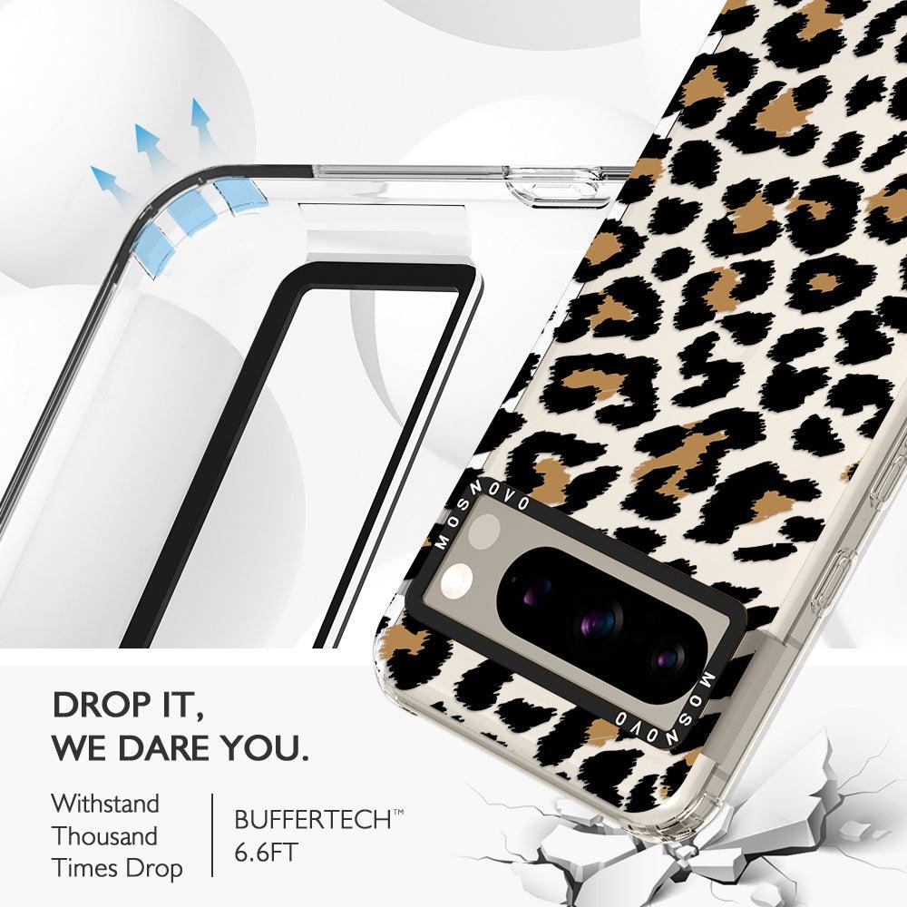 Leopard Print Phone Case - Google Pixel 8 Pro Case - MOSNOVO