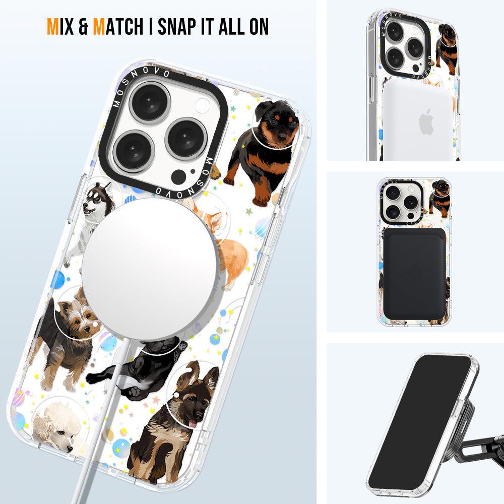 Space Dog Phone Case - iPhone 15 Pro Case - MOSNOVO