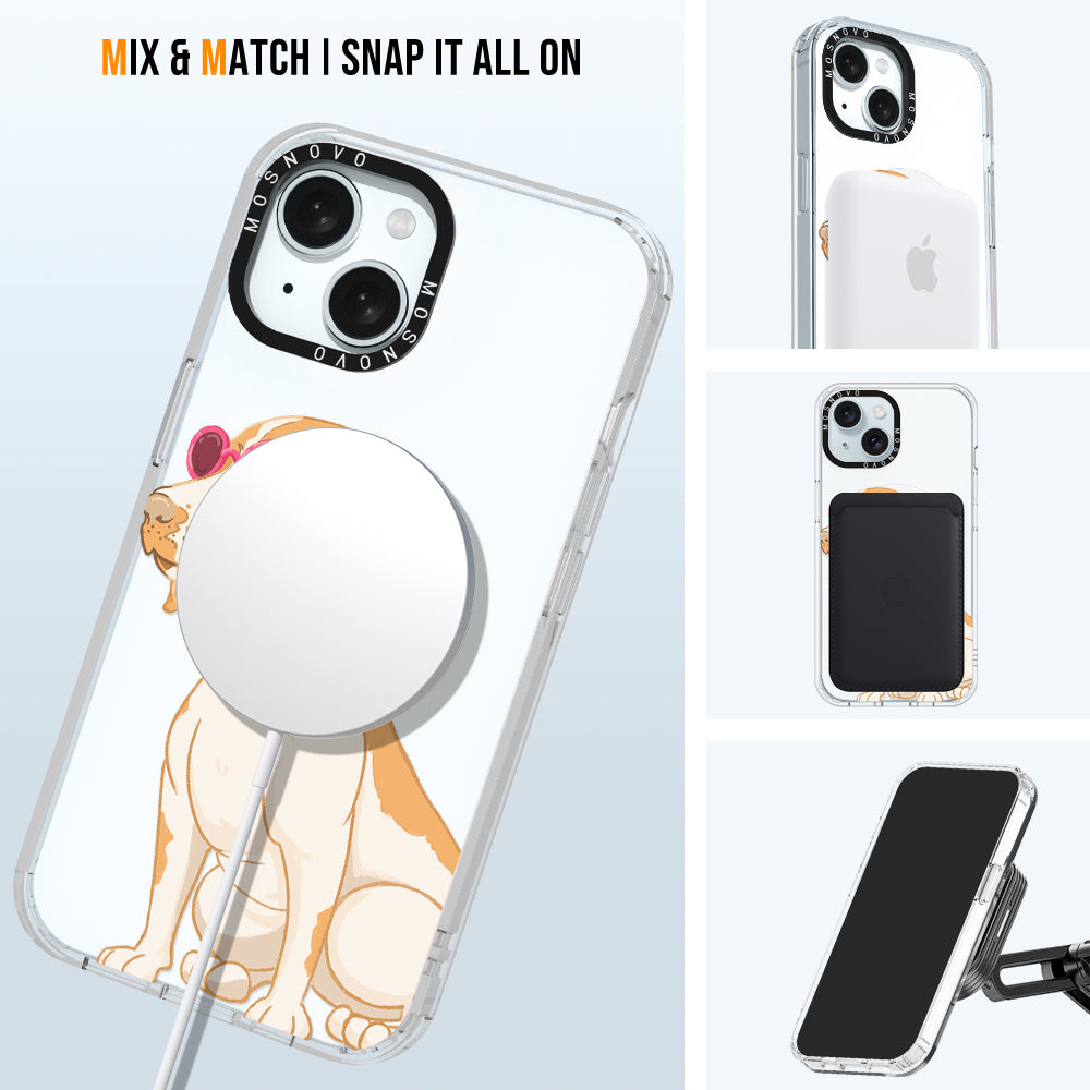 Cute Beagle Phone Case - iPhone 15 Case - MOSNOVO