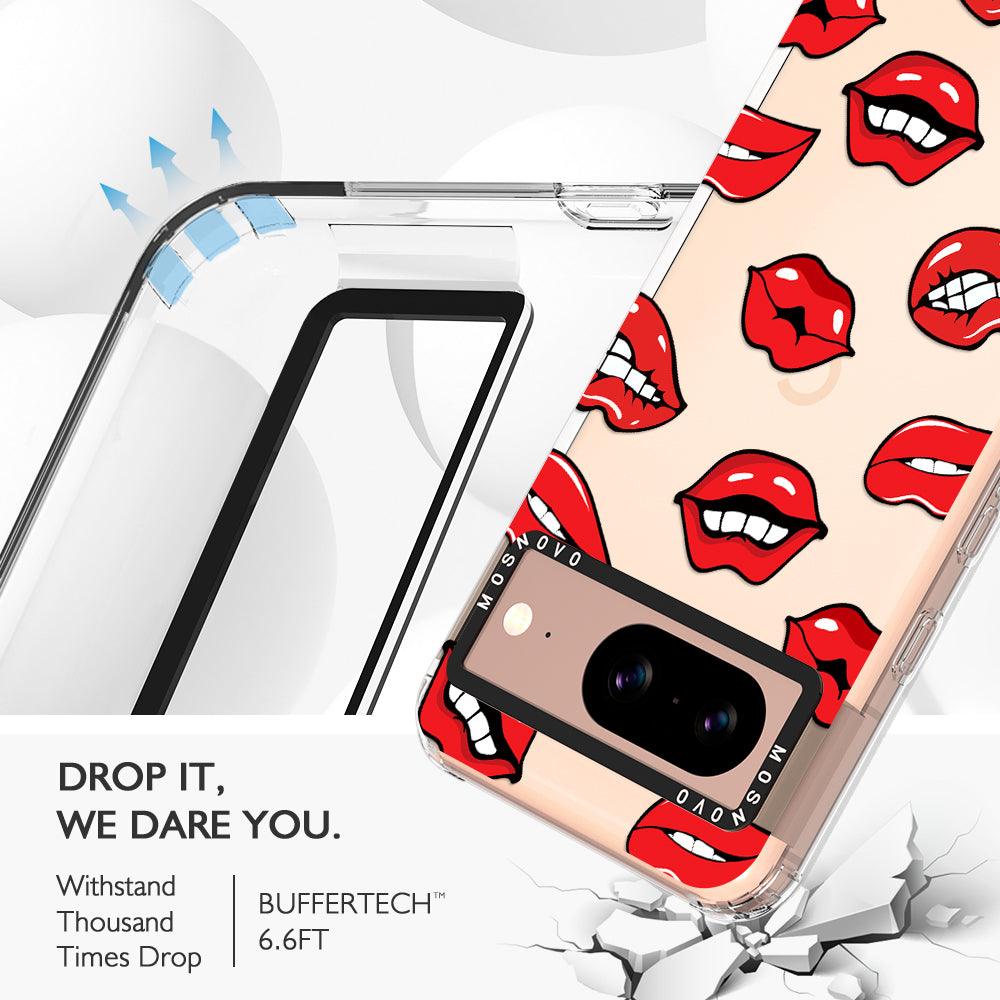 Hot Lips Phone Case - Google Pixel 8 Case - MOSNOVO