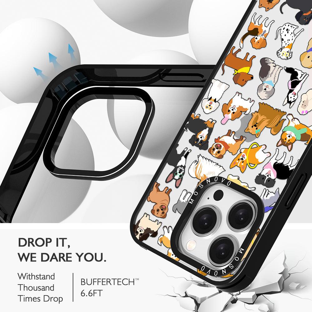 Cute Puppy Phone Case - iPhone 15 Pro Case - MOSNOVO