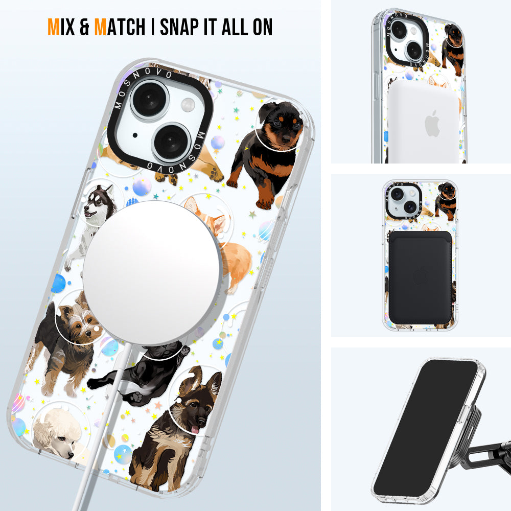 Space Dog Phone Case - iPhone 15 Case - MOSNOVO