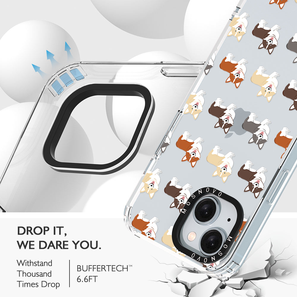 Cute Corgi Phone Case - iPhone 15 Case - MOSNOVO