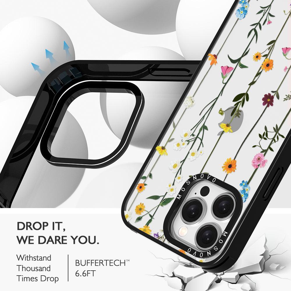 Wildflowers Phone Case - iPhone 15 Pro Max Case - MOSNOVO