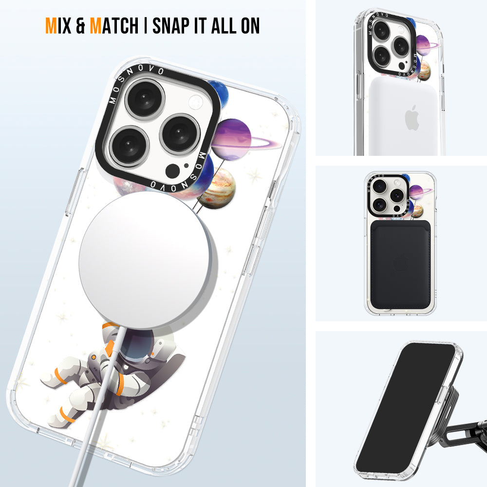 Astronaut Phone Case - iPhone 15 Pro Case - MOSNOVO