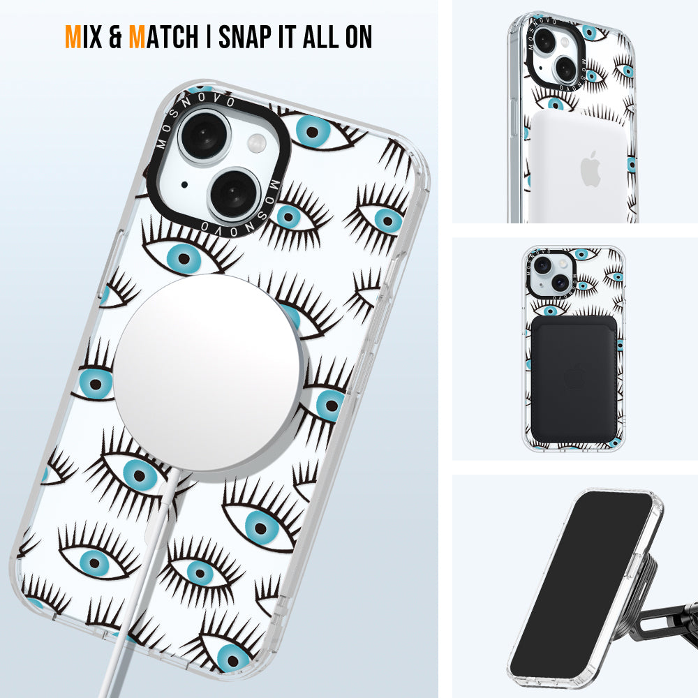 Evil Eye Phone Case - iPhone 15 Case - MOSNOVO