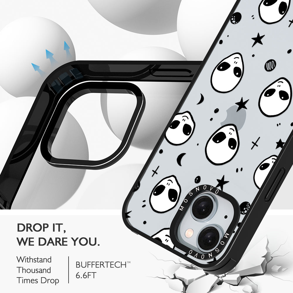 Cute Alien Phone Case - iPhone 15 Case - MOSNOVO