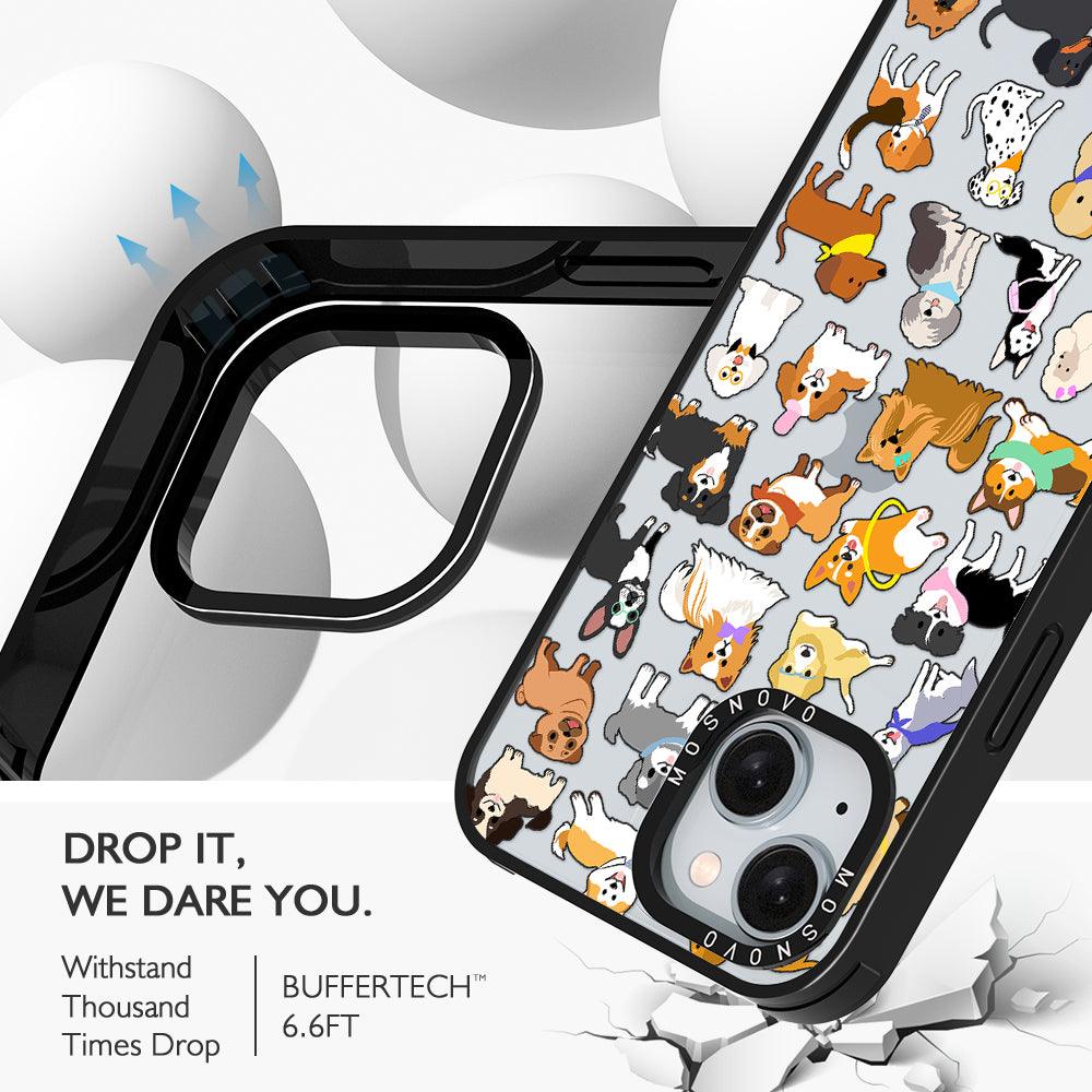 Cute Puppy Phone Case - iPhone 15 Case - MOSNOVO