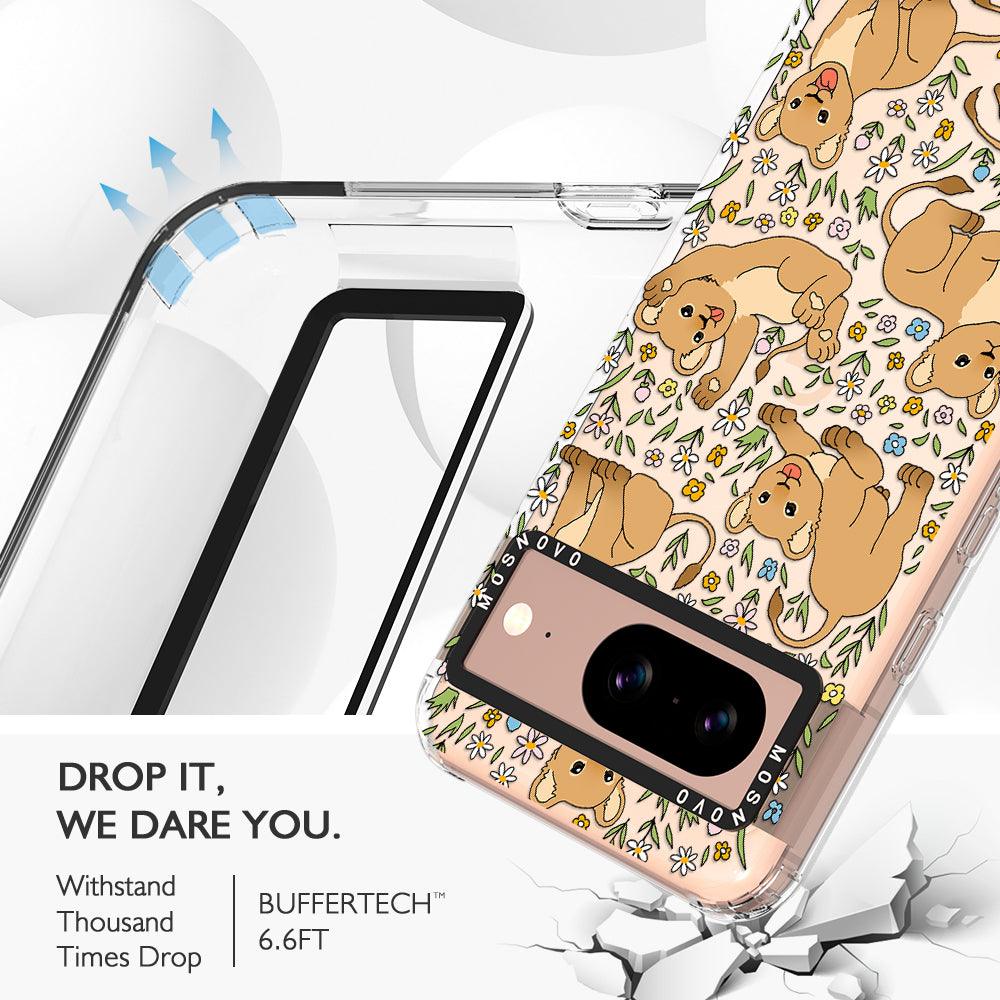 Cute Lion Phone Case - Google Pixel 8 Case - MOSNOVO