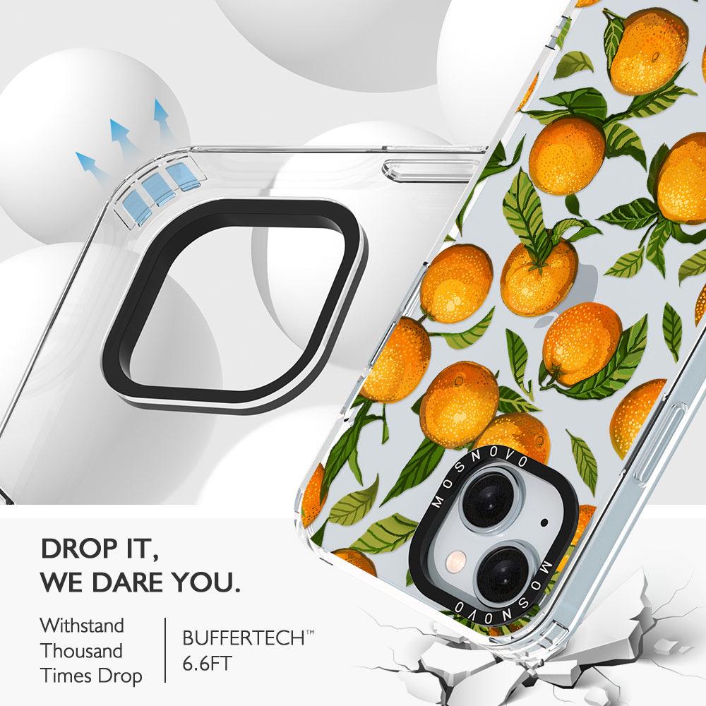 Tangerine Phone Case - iPhone 15 Case - MOSNOVO