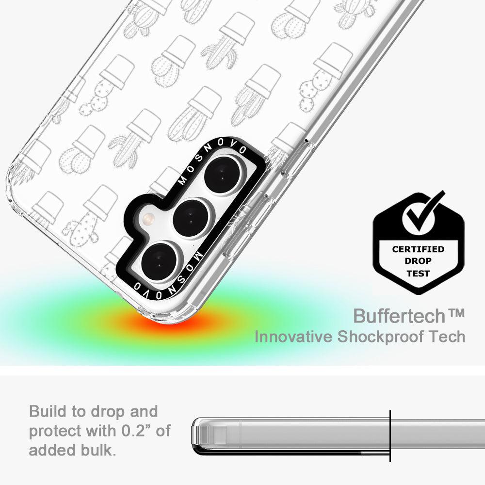 Little Potted Cactus Phone Case - Samsung Galaxy S23 FE Case
