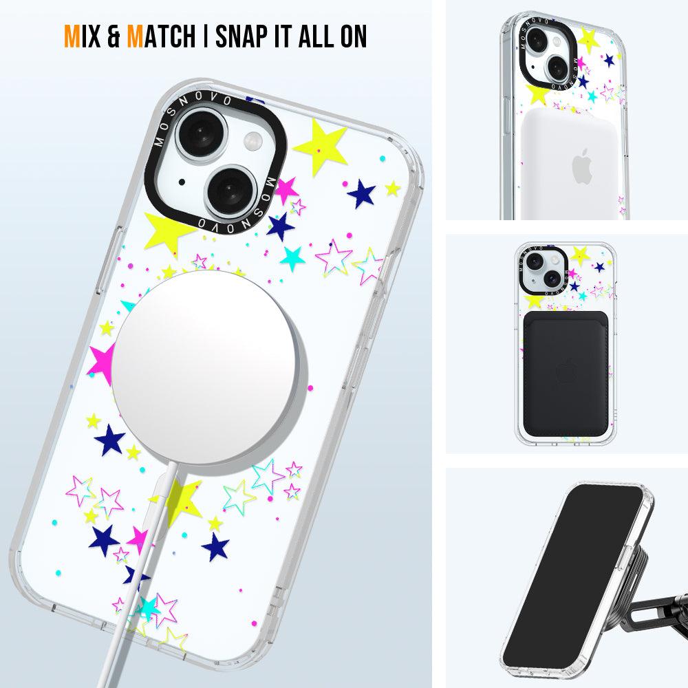 Twinkle Star Phone Case - iPhone 15 Plus Case - MOSNOVO