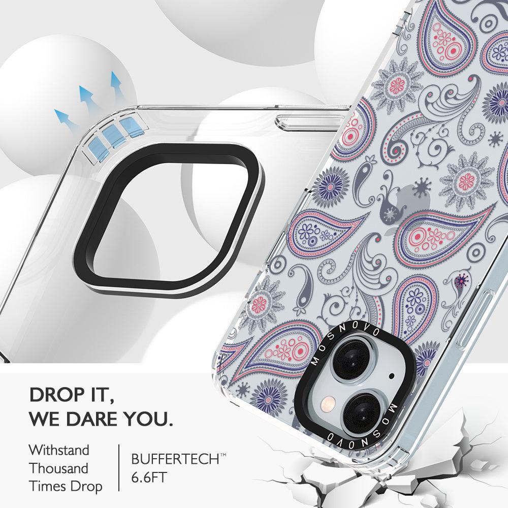 Paisley Phone Case - iPhone 15 Case - MOSNOVO