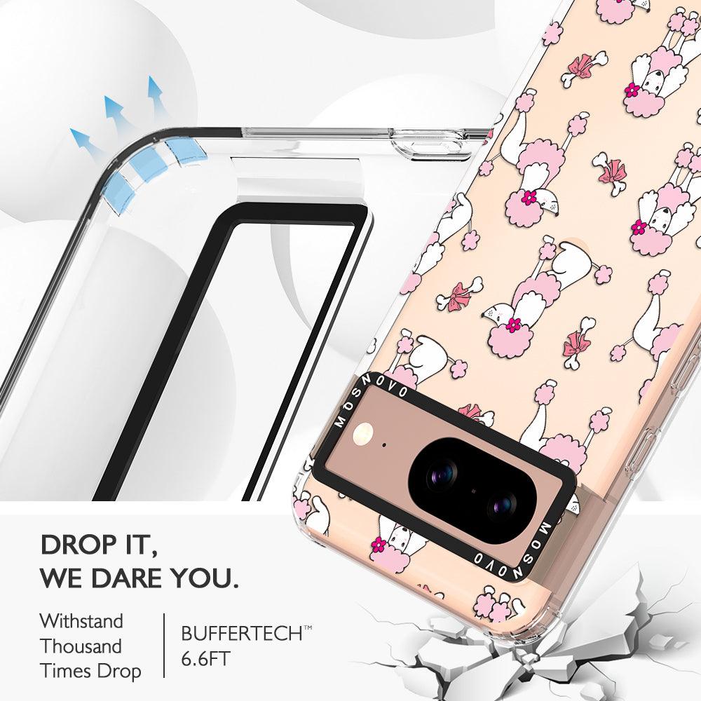 Pink Poodle Phone Case - Google Pixel 8 Case