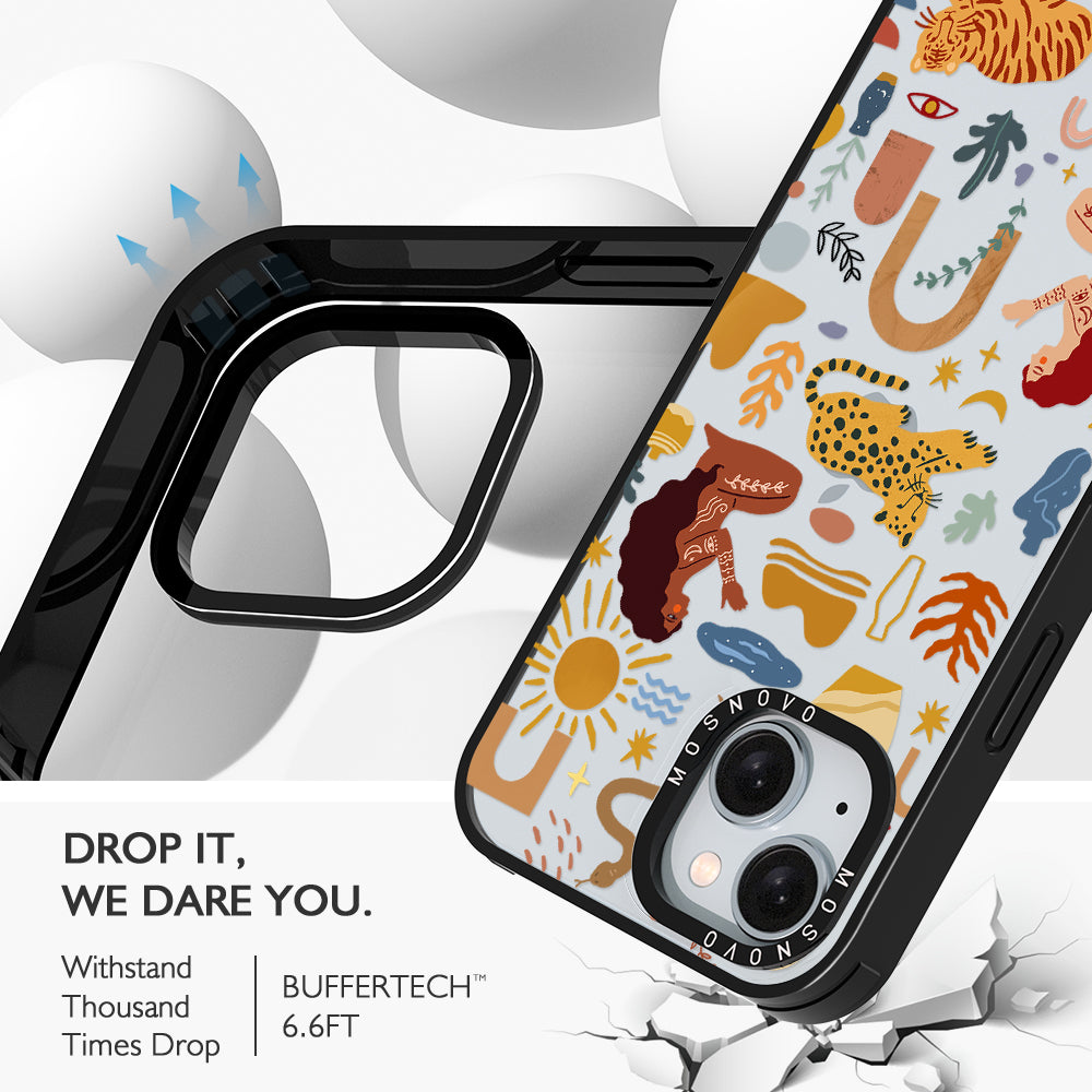 Stay Wild Phone Case - iPhone 15 Plus Case - MOSNOVO