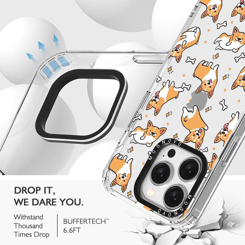 Corgi Phone Case - iPhone 15 Pro Case - MOSNOVO