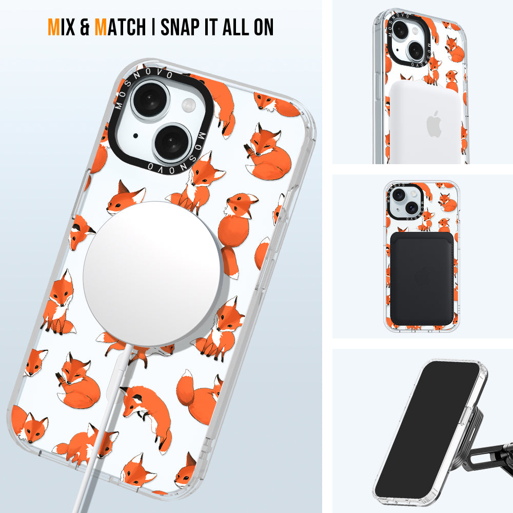 Fox Phone Case - iPhone 15 Case - MOSNOVO