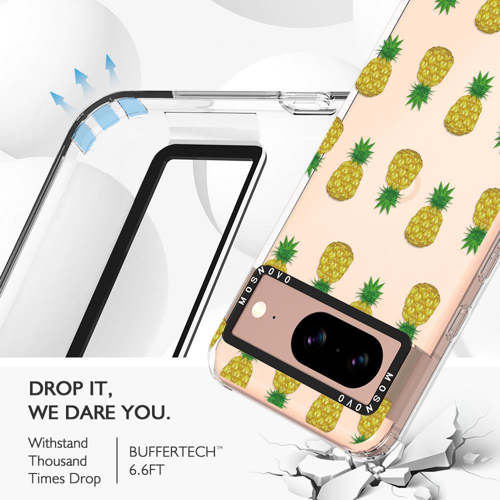 Cute Hawaiian Pineapple Phone Case - Google Pixel 8 Case