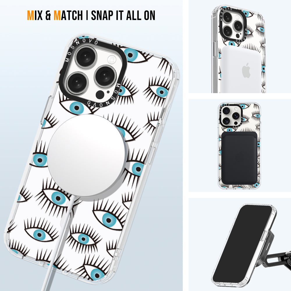 Evil Eye Phone Case - iPhone 15 Pro Max Case - MOSNOVO