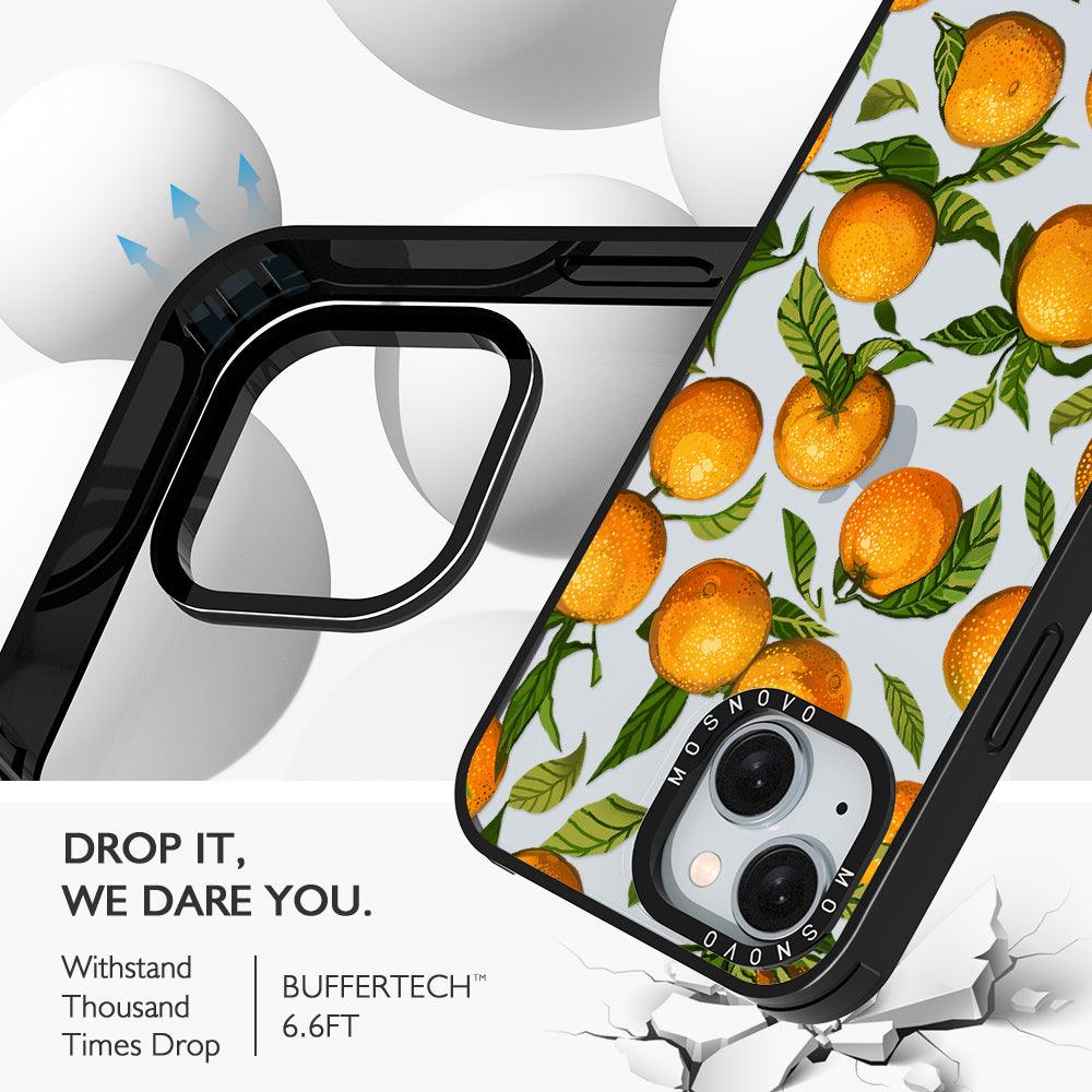 Tangerine Phone Case - iPhone 15 Plus Case - MOSNOVO