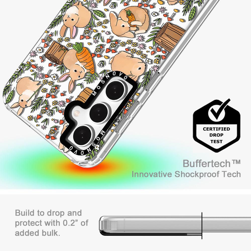Bunny Garden Phone Case - Samsung Galaxy S23 FE Case