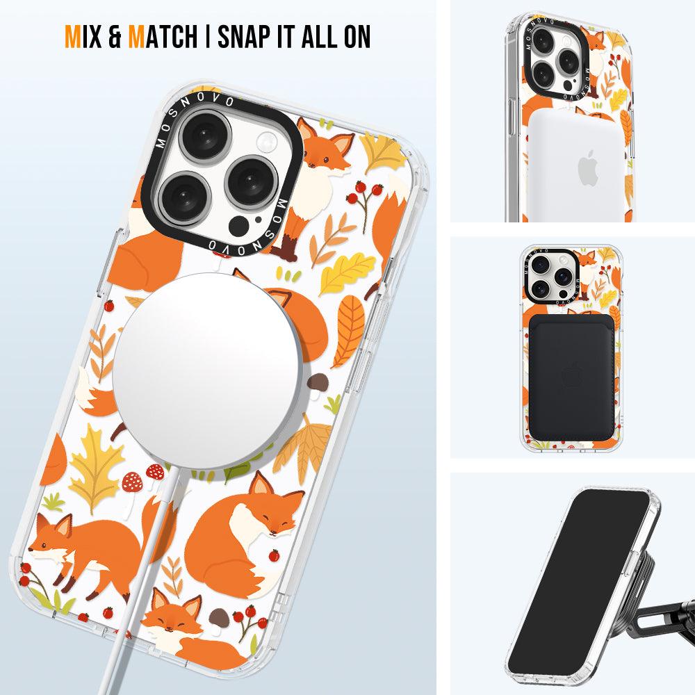 Autumn Fox Phone Case - iPhone 15 Pro Max Case - MOSNOVO