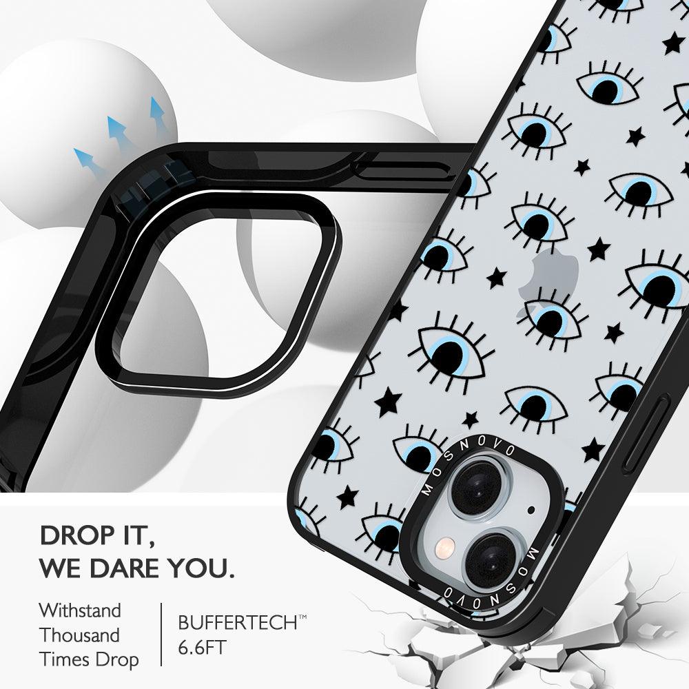 Hippie Eye Phone Case - iPhone 15 Plus Case - MOSNOVO