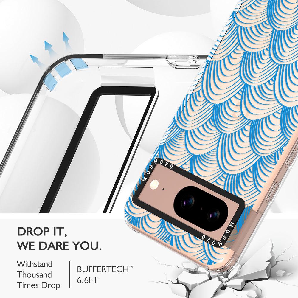 Wavy Wave Phone Case - Google Pixel 8 Case - MOSNOVO