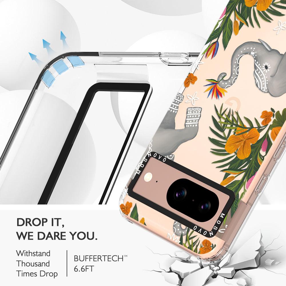 Elephant Phone Case - Google Pixel 8 Case - MOSNOVO