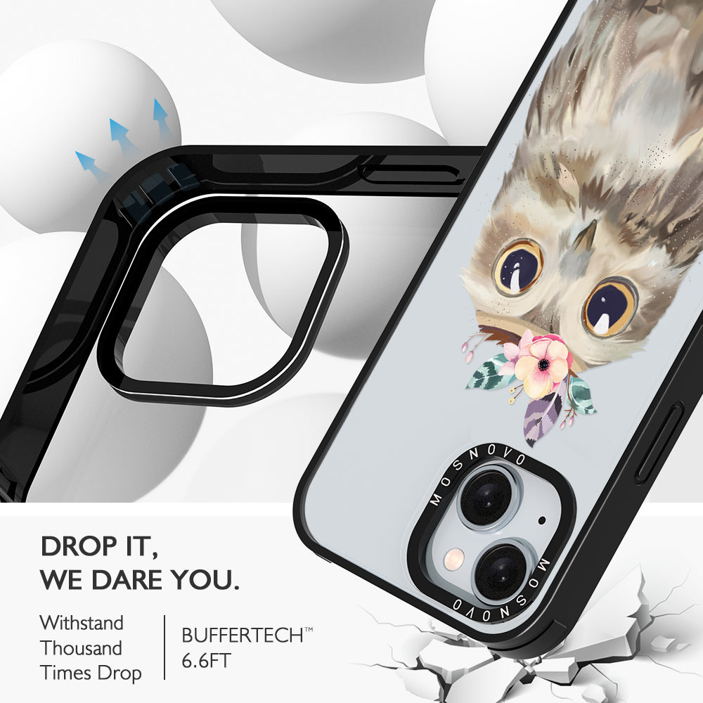 Cute Owl Phone Case - iPhone 15 Case - MOSNOVO